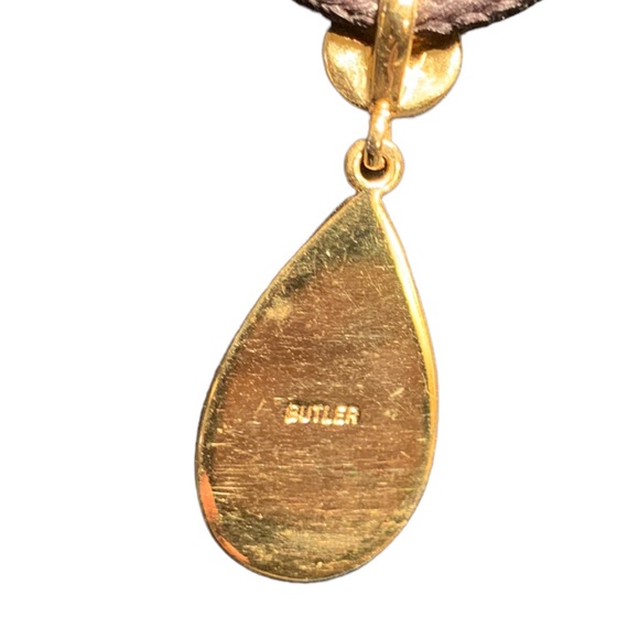 VTG Butler Fifth Avenue Collection Smoky Quartz Rhinestone Necklace & Bracelet - Picture 11 of 11